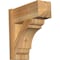 Ekena Millwork Olympic Rough Sawn Craftsman Outlooker, Western Red Cedar, 8"W x 20"D x 20"H OUT08X20X20OLY04RWR - alternate 1